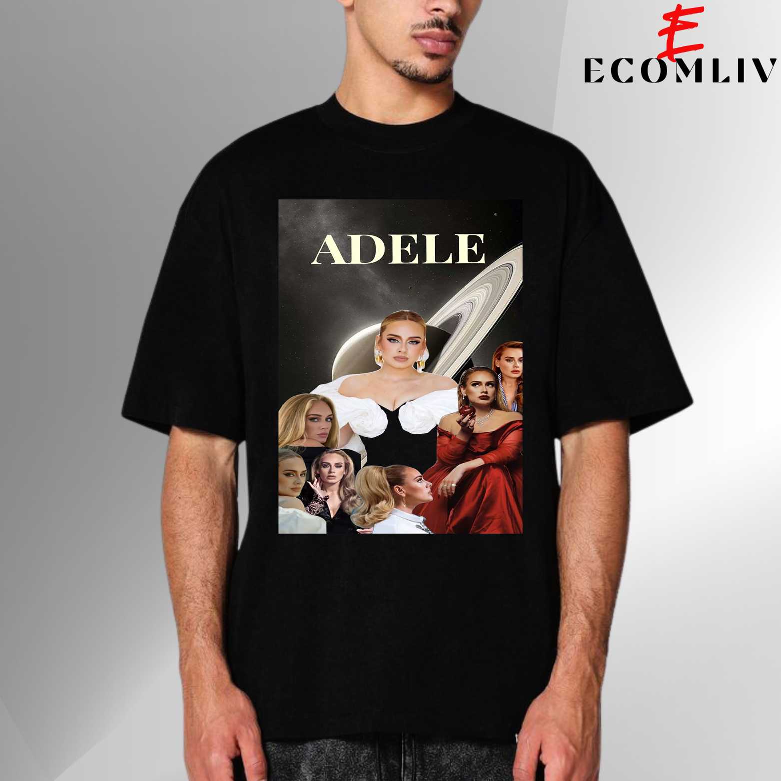 Adele Graphic T-Shirt, Unisex Retro Pop Soul, Streetwear Fashion